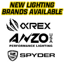 New Lighting Brands Now Available At 4WP (Anzo, Alpharex and Spyder Auto)